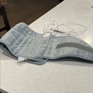 Gray Electric Heating Pad